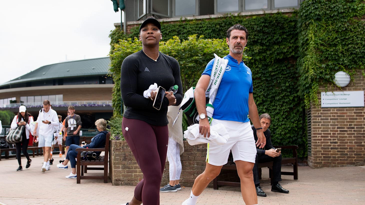 I'm honest, I was coaching' - Serena's coach Patrick Mouratoglou