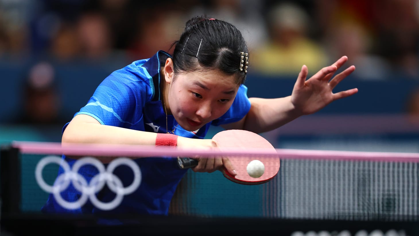張本美和さん 直筆サインフォト オリンピック 世界卓球 証明書付き 1枚② 卓球・張本美和が語る、最も緊張した試合「消え去りたいと思った