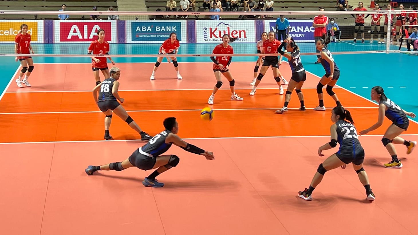 National on sale volleyball match