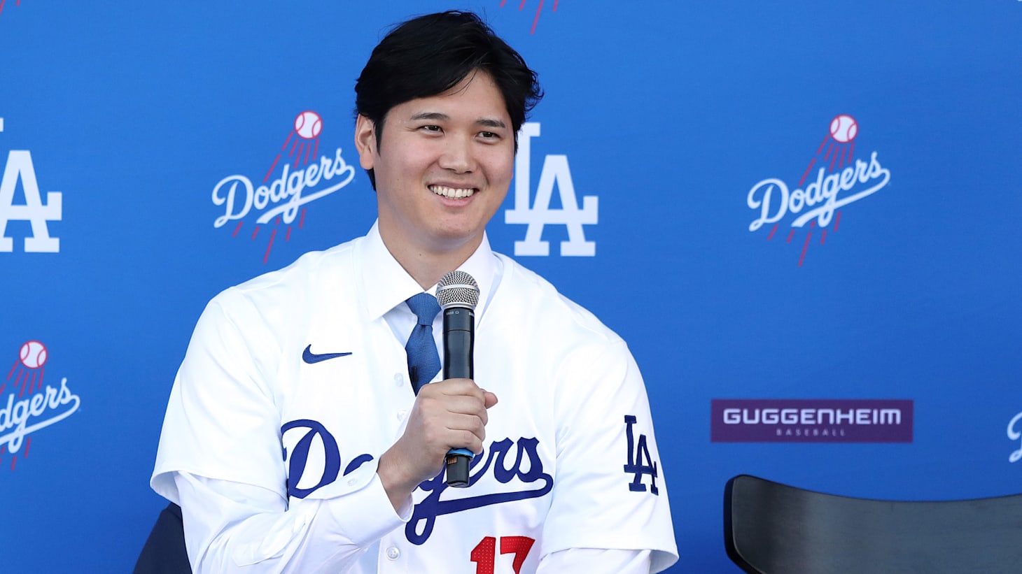 大谷翔平、ドジャース入団記者会見「ここでプレーしたいという