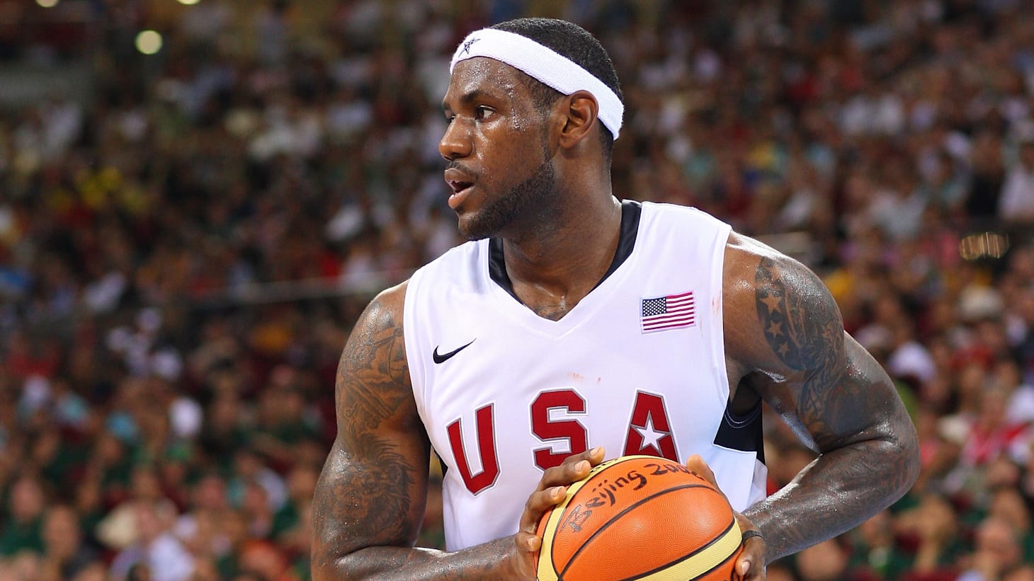 [公式]バスケットボールユニフォーム　アメリカ代表　レブロン・ジェームズ NIKE レブロン・ジェームズ アメリカ代表 ユニフォーム USA