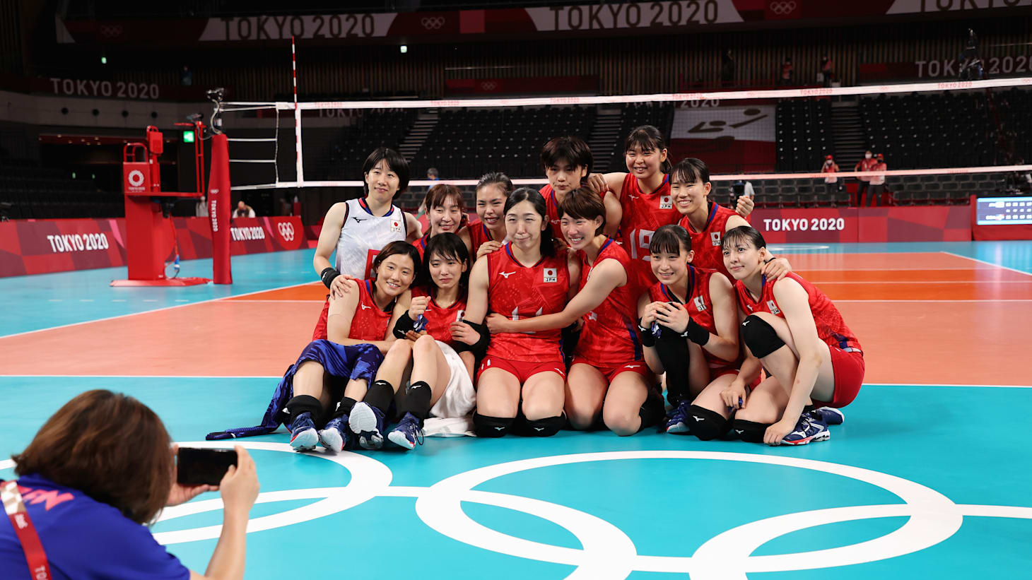 火の鳥Nippon 林琴奈選手、山岸あかね選手、内瀬戸真実選手