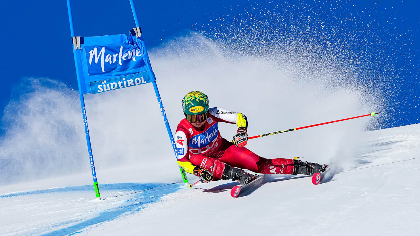 Julia Scheib takes fourth giant slalom victory of the season at