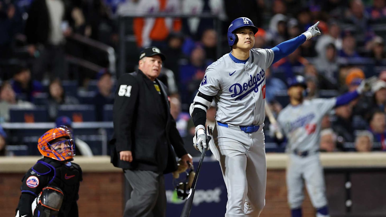 ドジャース、大谷翔平の7戦ぶり本塁打などでメッツに大勝｜MLBリーグ