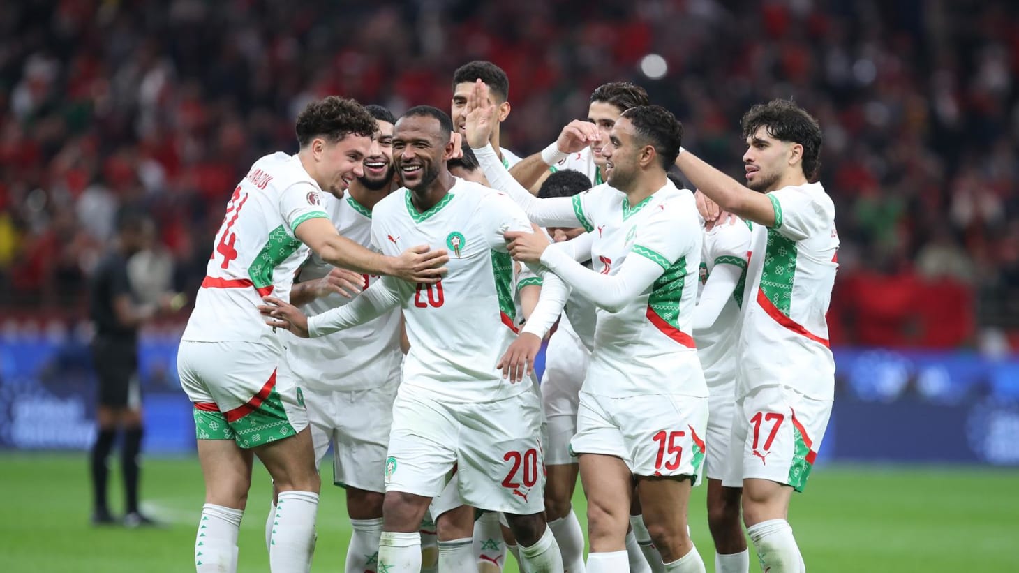 لاعبو المغرب. (إكس) 