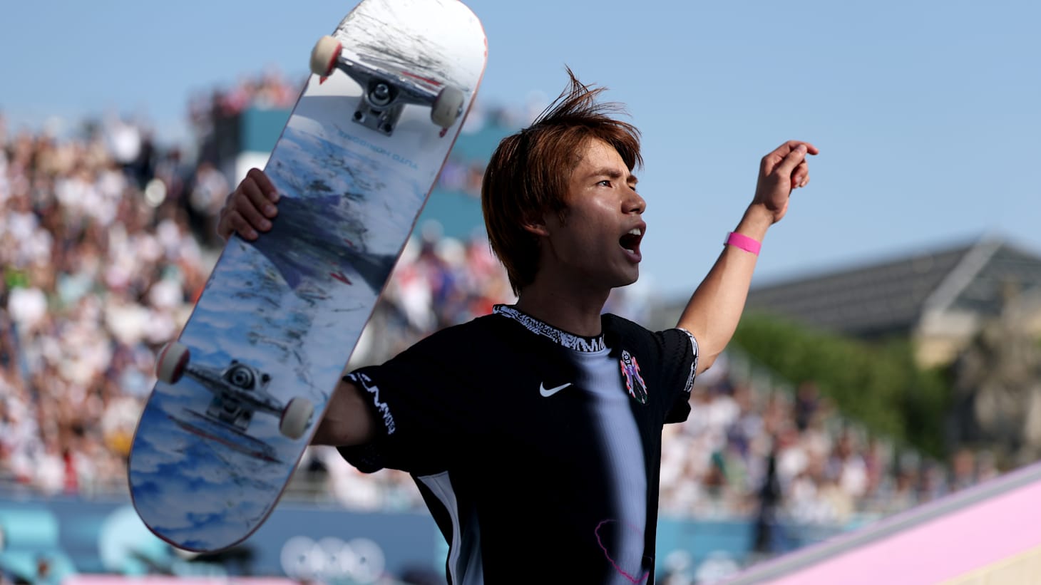 証拠写真有！　スケボー　堀米雄斗　直筆サイン色紙　パリ　東京五輪　金メダル2連覇 83866_ext_04_0_L.jpg