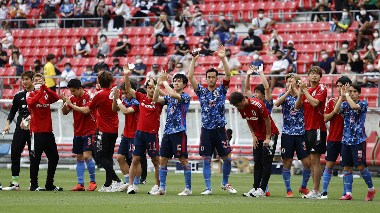 サッカー】東京五輪に臨むU-24日本代表メンバー発表…背番号10は堂安律、OAに吉田麻也ら