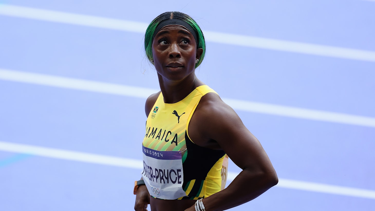 Acka エーシーケーエー アメスリフリンジトップス　sheller hyeon At 38, Shelly-Ann Fraser-Pryce survives 100m heats to punch