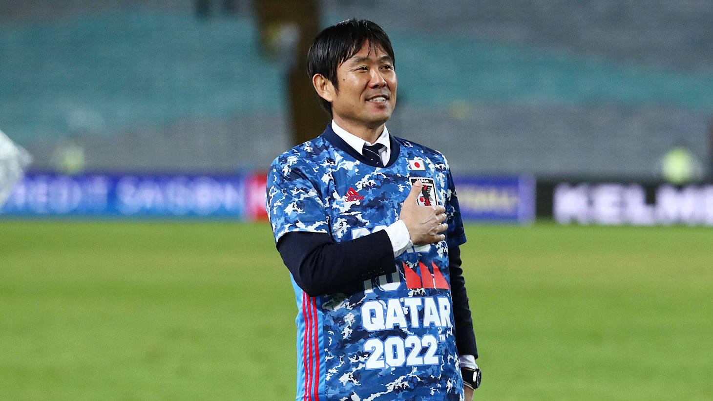 サッカー】W杯出場権獲得の日本代表・森保一監督が感謝「すべて