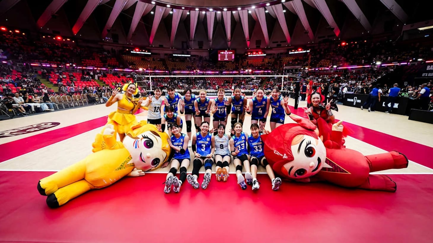 日本はベスト8進出へ開催国のタイと対戦…前回対戦はフルセットの接戦