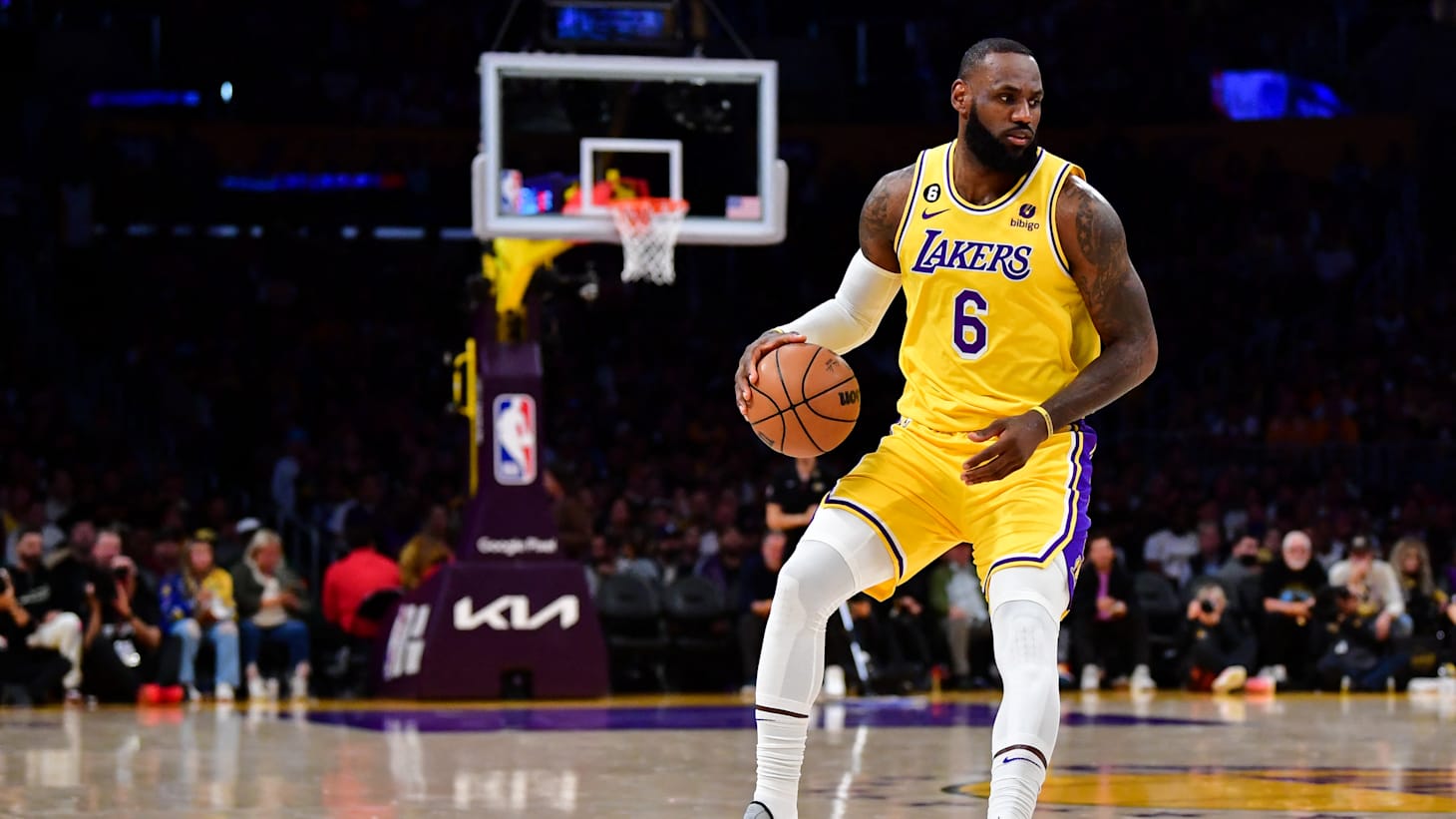 LeBron James returns for 21st NBA season with relief for Bronny