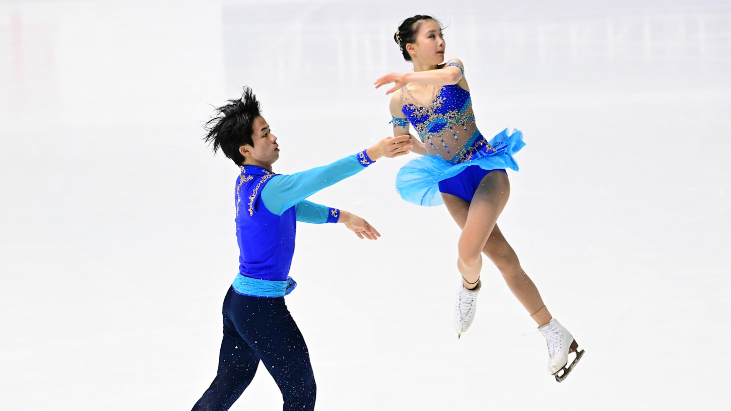 フィギュアスケート】全日本選手権ペアSP：唯一出場の村上遥奈／森口澄