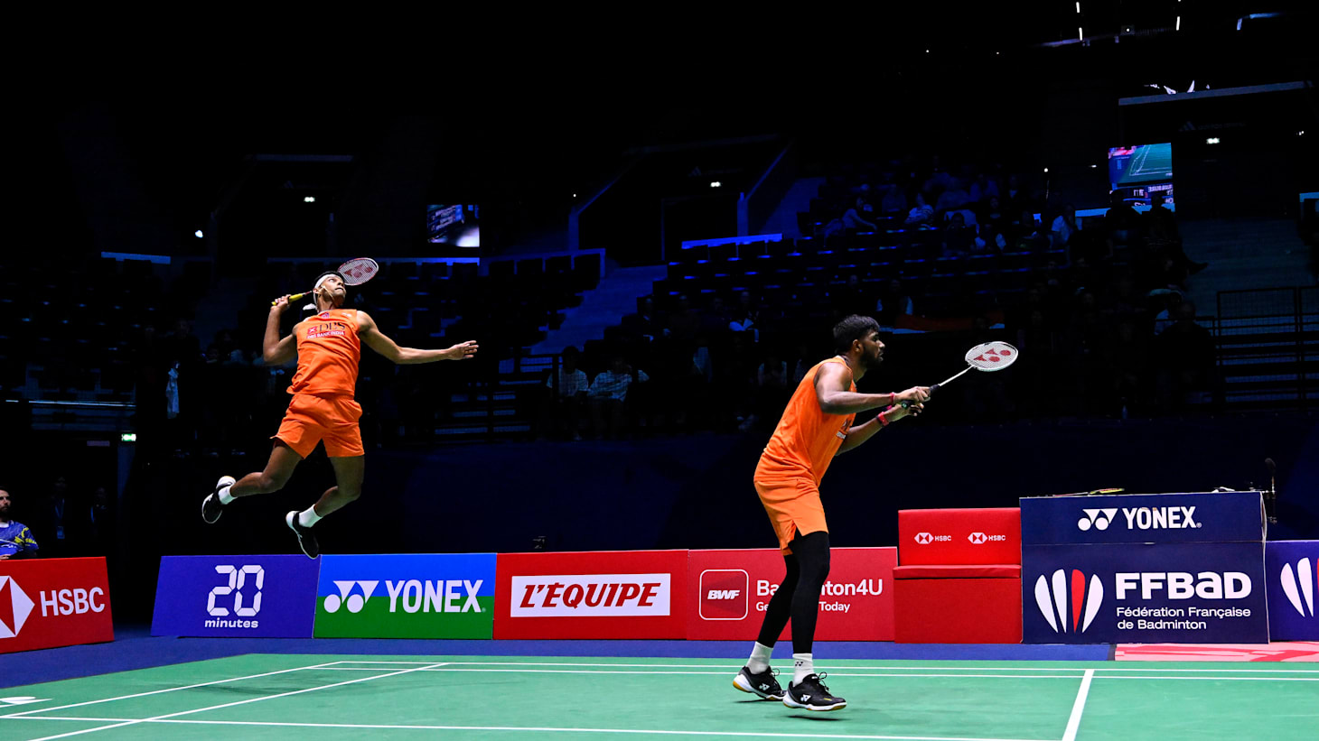 French Open badminton 2024 Chirag Satwik in final Lakshya Sen