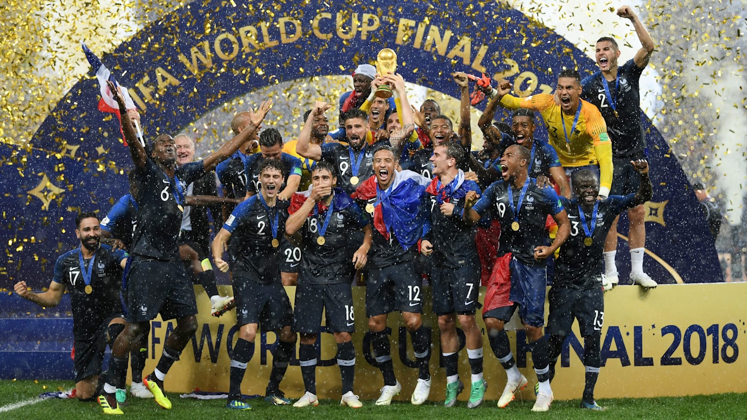 フランス代表　2022W杯　準優勝　プレマッチトップ フランス代表 2022W杯 準優勝 プレマッチトップ