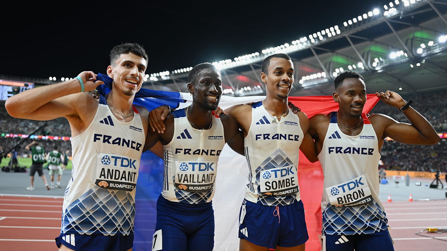 Championnats du monde d'athlétisme 2023 - Relais 4x400 m : Les Français  décrochent l'argent au bout de l'effort : « On l'a fait ! »| Résultats et  réactions