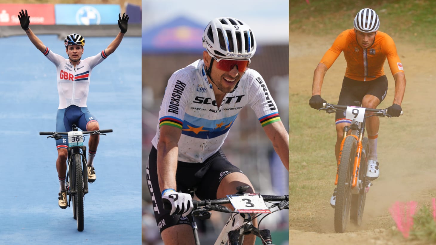 2023 UCI Cycling World Championships Tom Pidcock Nino Schurter