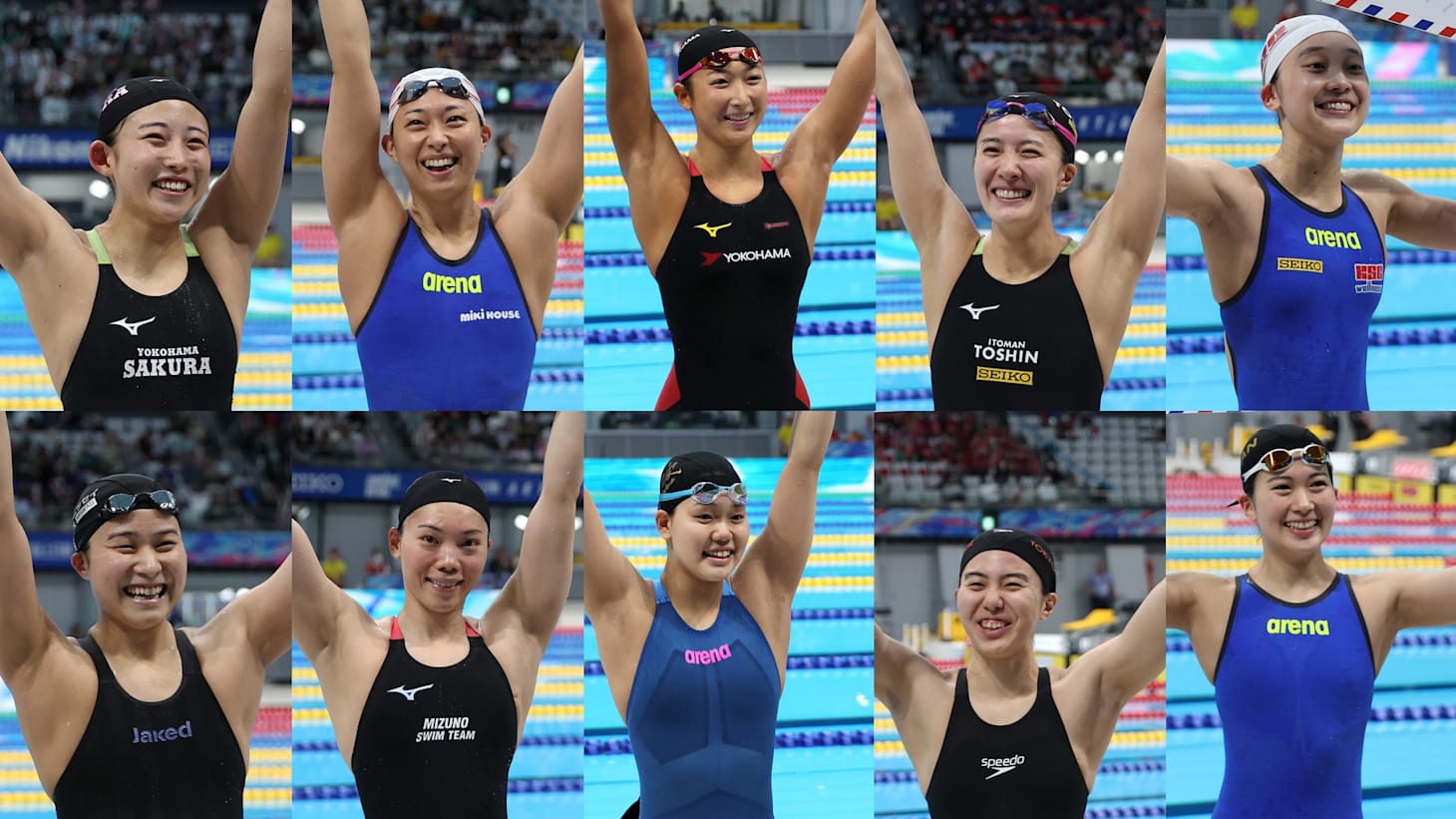 蒼きレオナ裸 競泳女子・パリ2024 日本代表メンバー13選手を一挙紹介！