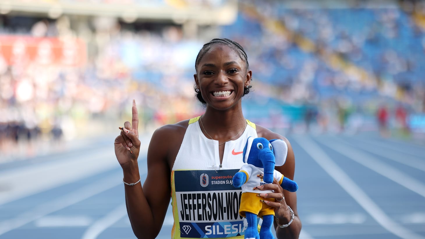 Silesia Diamond League 2025: Melissa Jefferson-Wooden scorches to