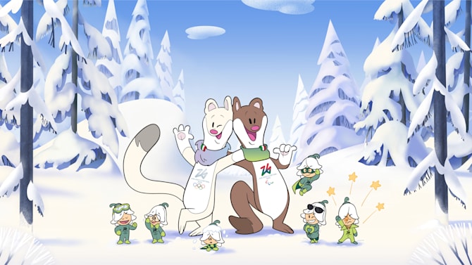 ミラノ・コルティナ2026、マスコット公開！「ティナ」と「ミロ」