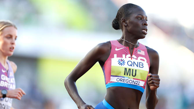 Athletics Track - Olympic champion Athing Mu doubtful for 2023