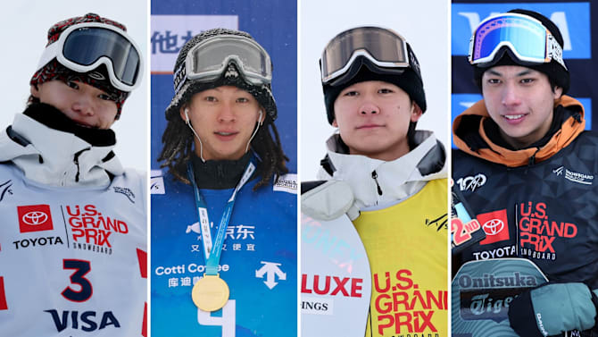 オリンピック・スノーボード男子ハーフパイプ 日本代表選手を一挙紹介