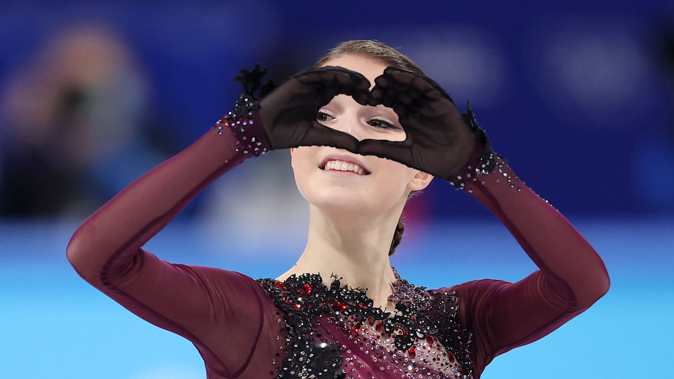 Анна Щербакова. Эксклюзивное интервью Olympics с чемпионкой Олимпийских игр  в Пекине-2022 по фигурному катанию