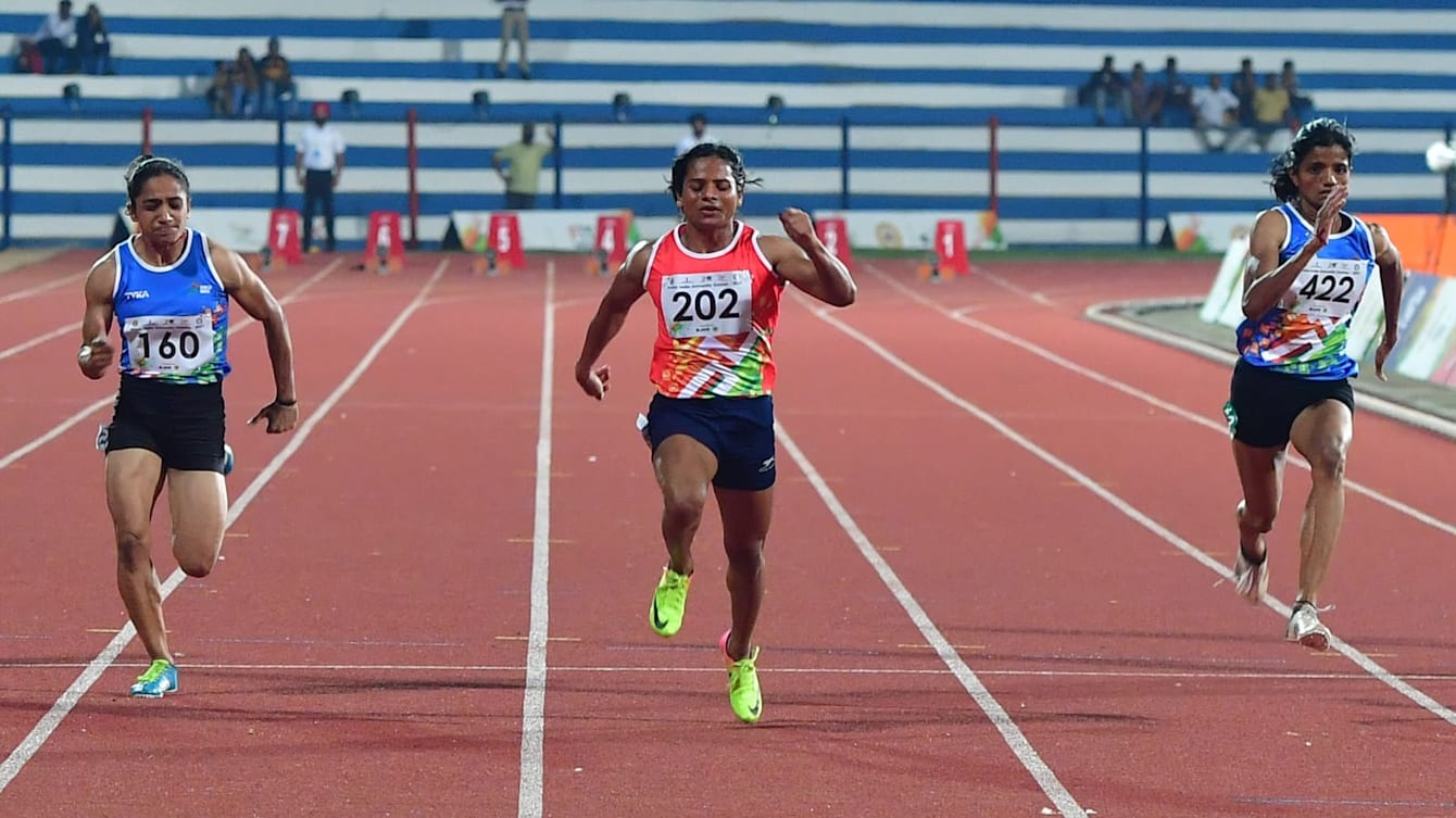 Dutee Chand clinches 100m gold at Khelo India University Games