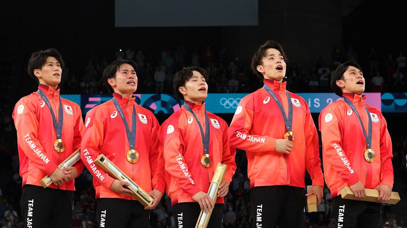 金メダル！パリオリンピック　体操男子日本代表　橋本大輝　直筆サイン色紙写真付き 体操】男子団体金の橋本大輝「すごい特別なもの」「皆で金を取り