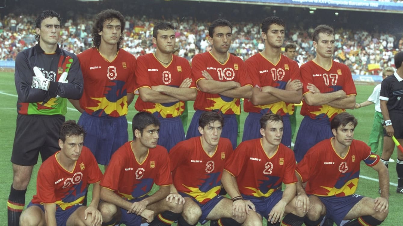 1992-94 Spain Home Shirt - 10/10 - (L/XL)
