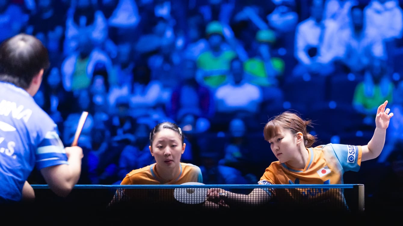 卓球・ヨーロッパスマッシュマルメ2025 張本／大藤組銀メダル