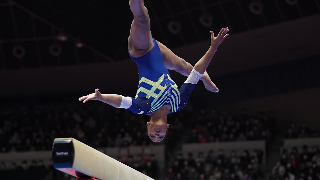 Gymnastics - Rebeca Andrade on 'new opportunities' in 2022.