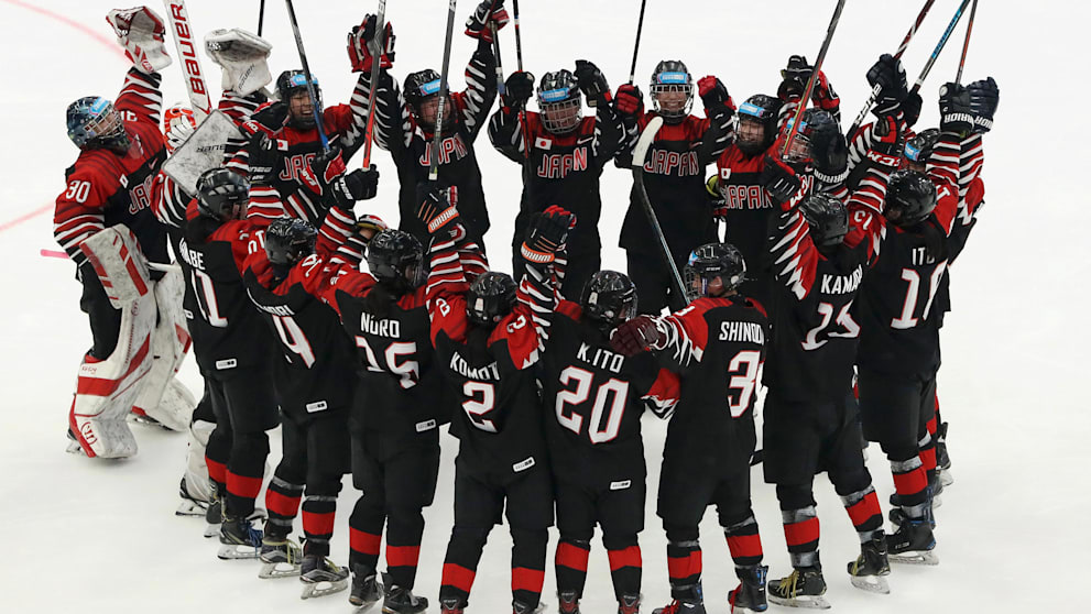 US men's ice hockey team beats Canada at the Olympics for first