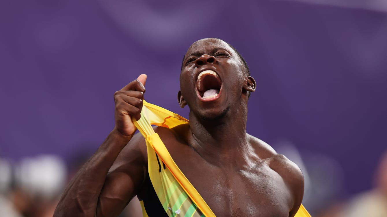 男子100m 亡き父の思い背負ったオブリク・セビルが金