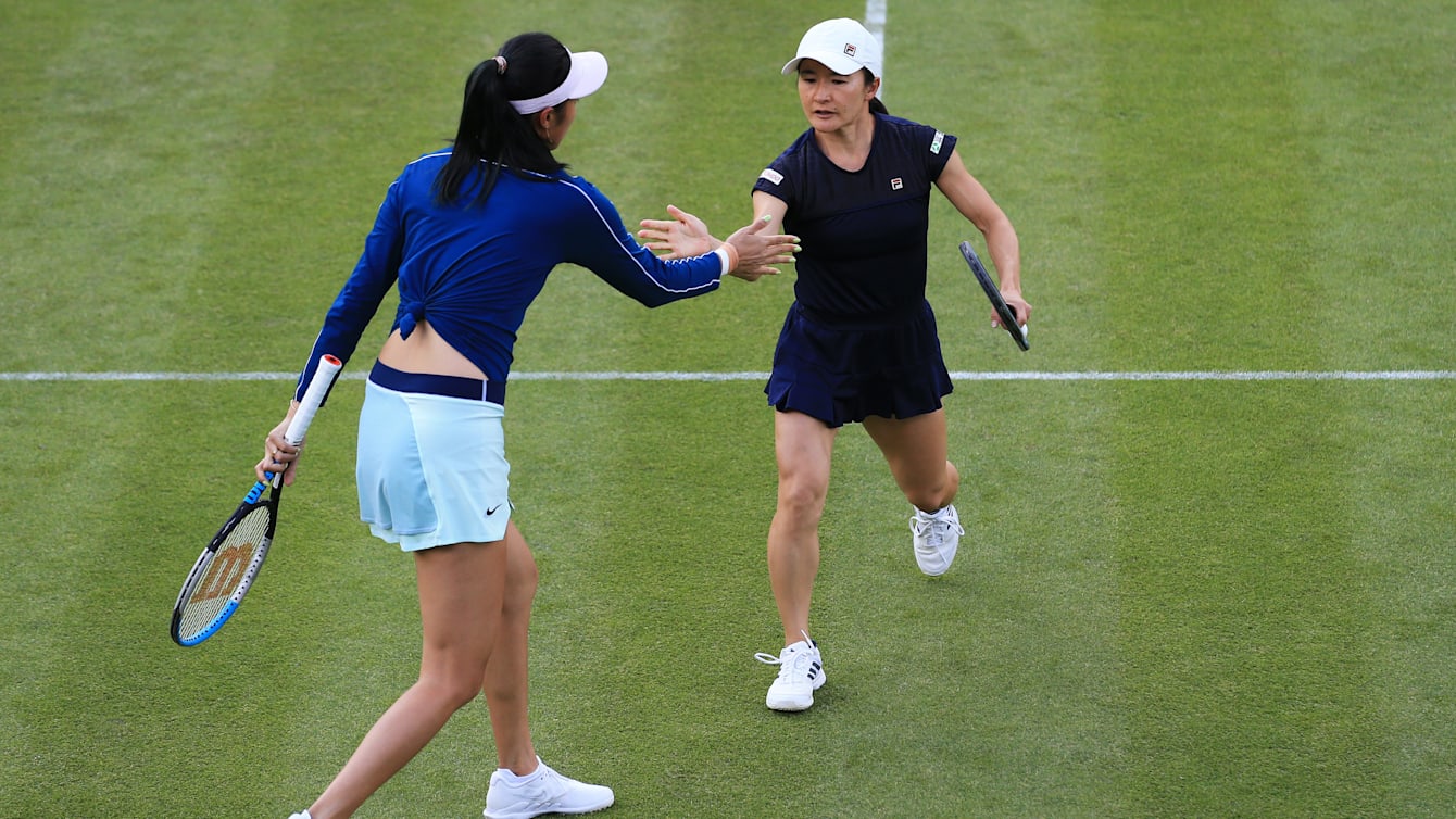 ウィンブルドン第7日：女子ダブルスの青山修子組が準々決勝へ