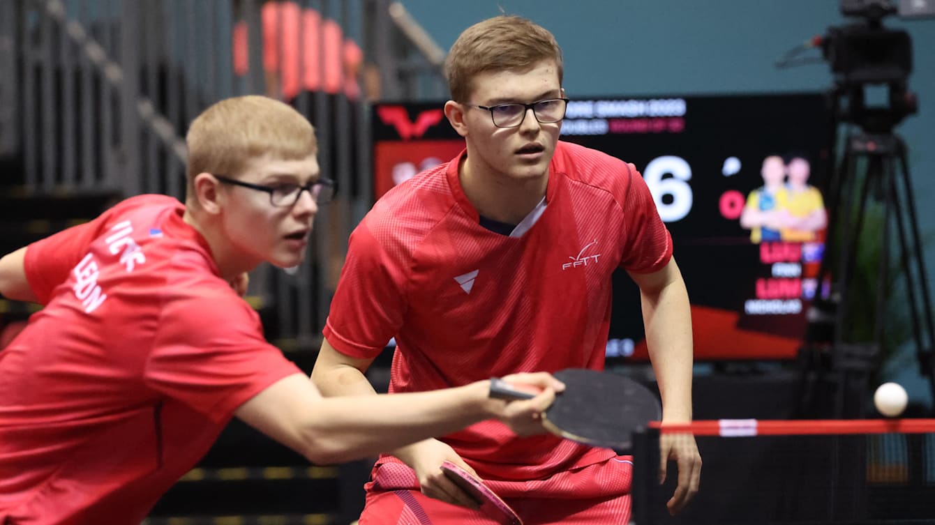 Meet Félix and Alexis Lebrun, teenage French brothers ready to conquer the table tennis world