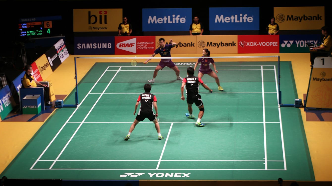 Badminton court Markings, size and all you need to know