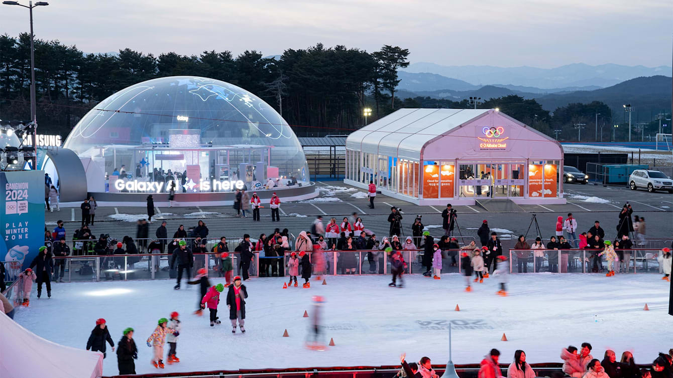 Interactive sports activities and K-pop concerts thrill fans