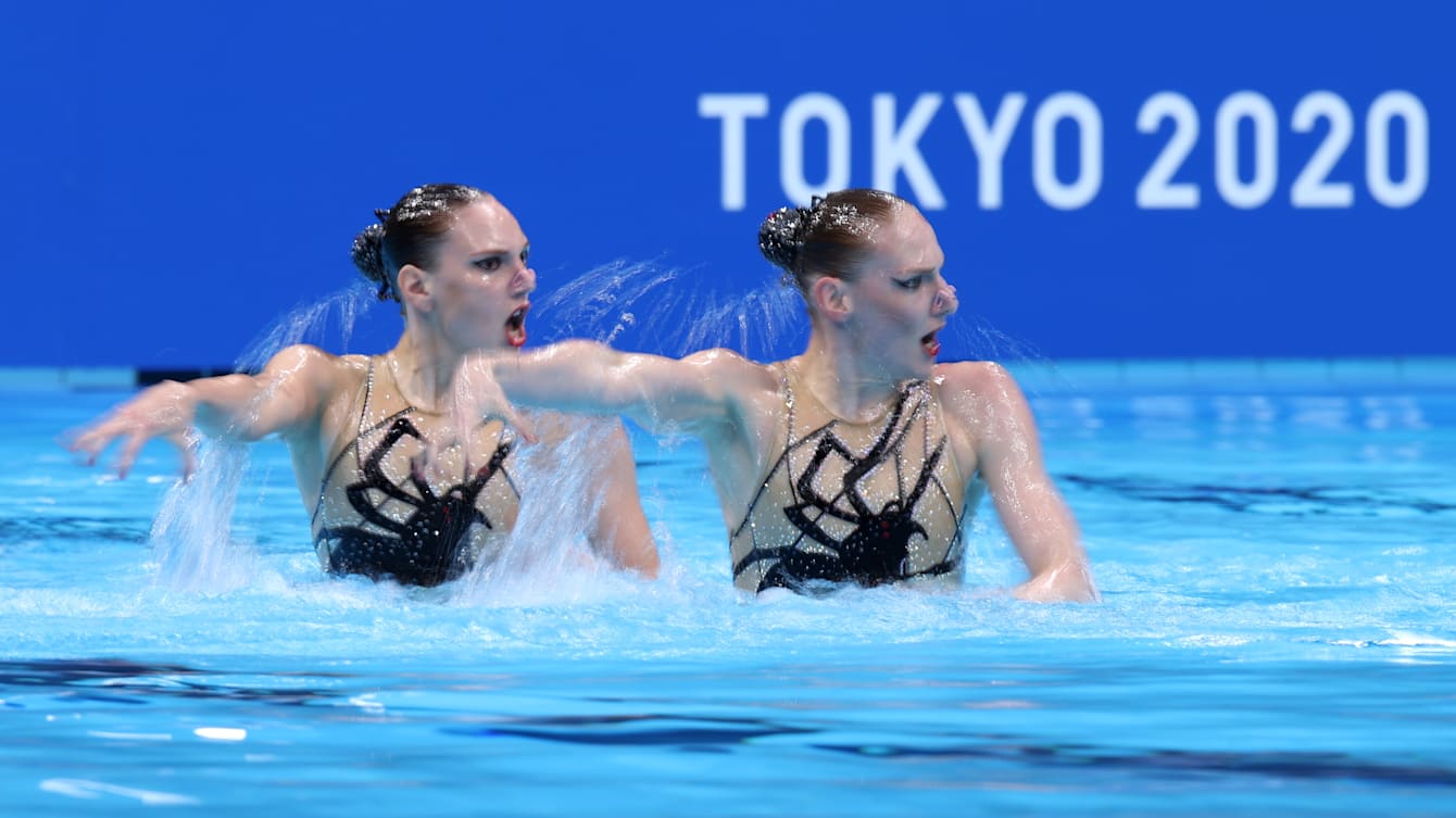 東京2020でのアーティスティックスイミング：最高の瞬間