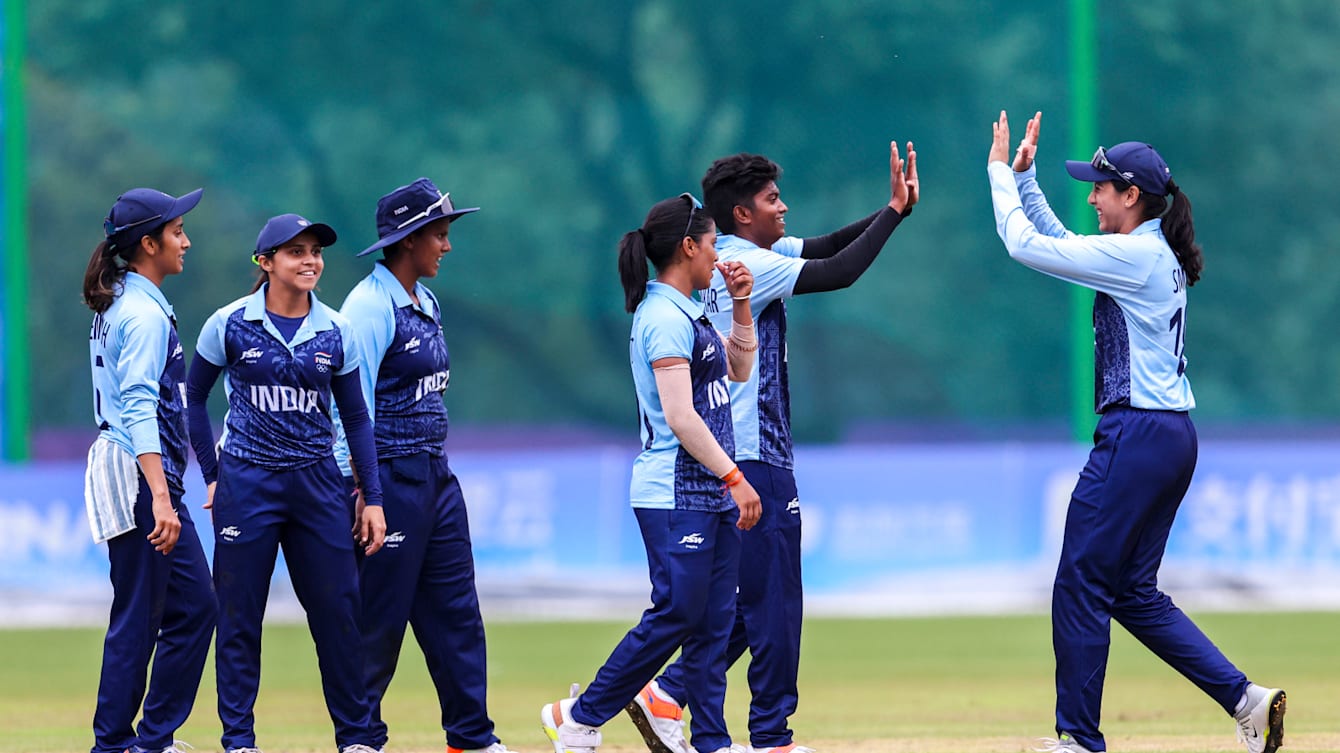 India vs Sri Lanka Asian Games 2023 women's cricket final - scores, result  and medal winners