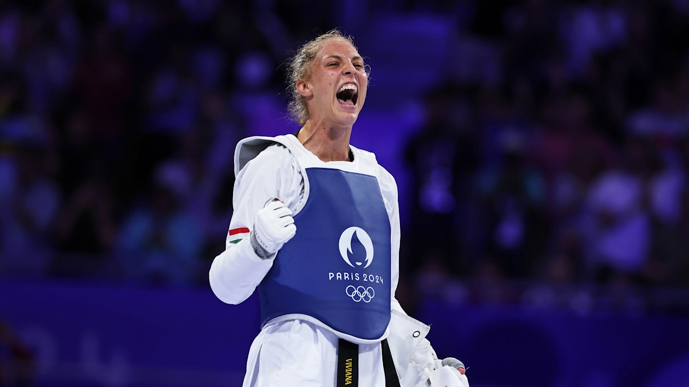 Paris 2024 taekwondo: All results, as Hungary's Viviana Marton clinches -67kg gold on Olympic debut