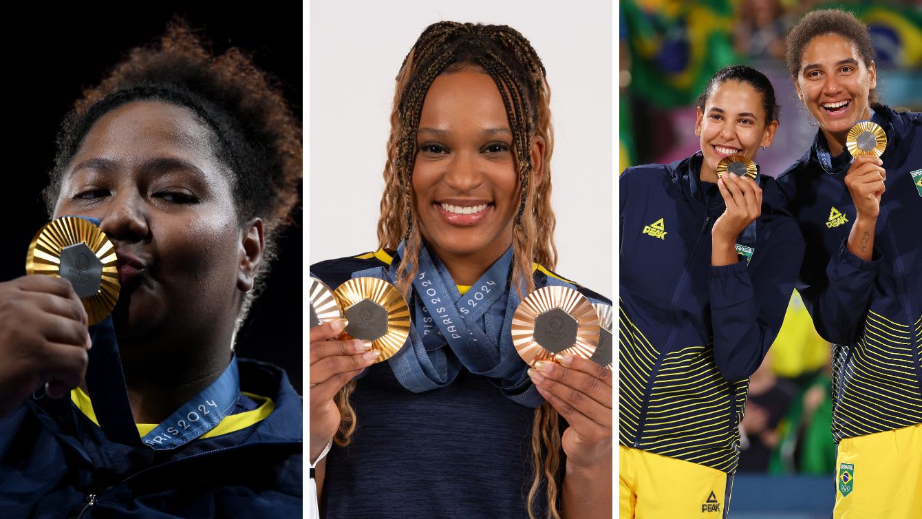 Jogos Olímpicos Paris 2024: reveja todas as medalhas do Brasil, image size:1340x754