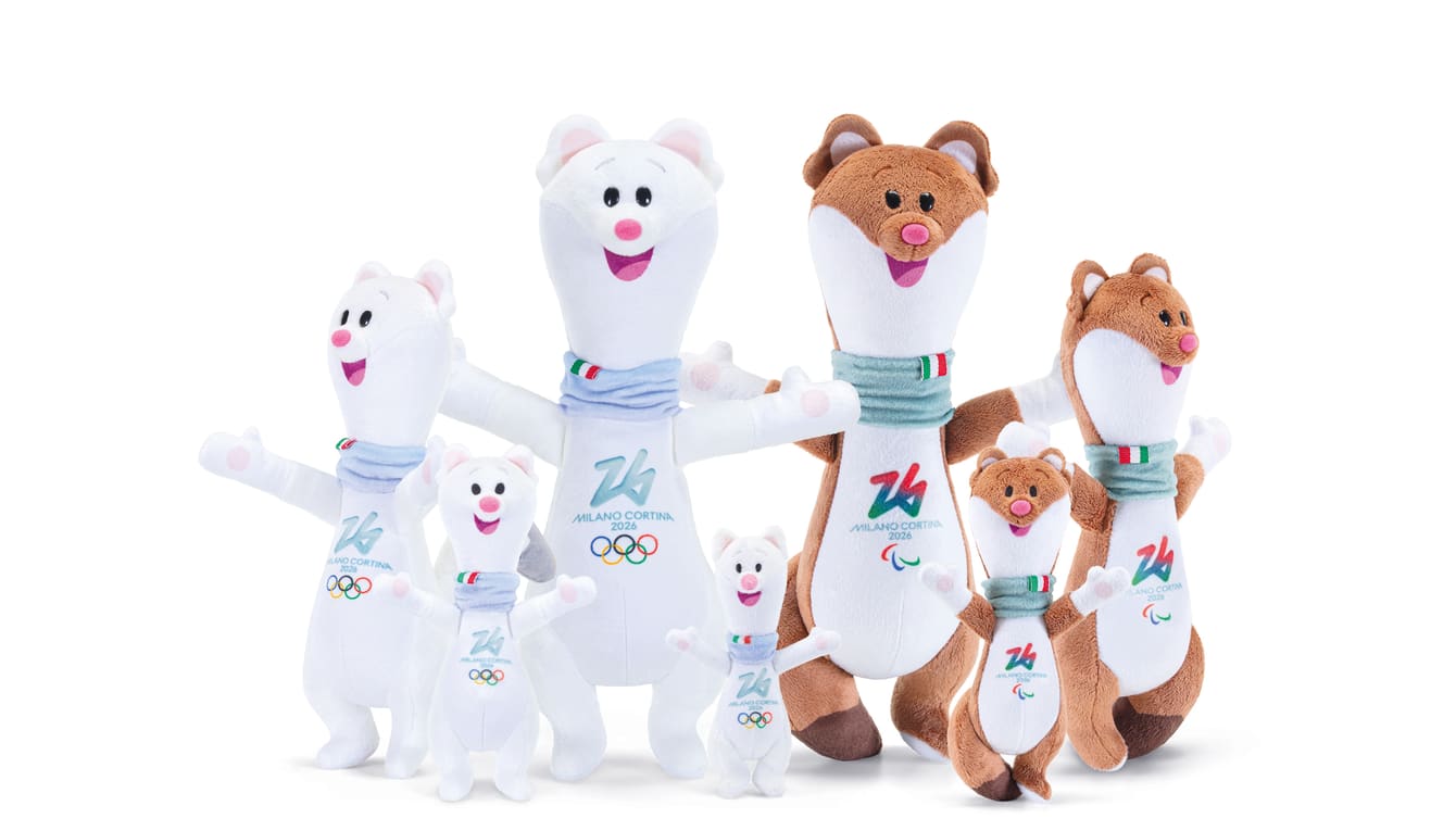 Milano Cortina 2026 releases plush collection featuring Olympic
