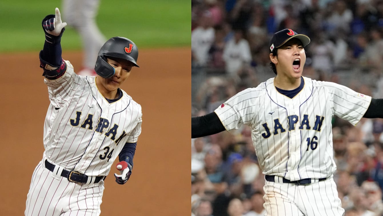 ベストナインに侍ジャパンから大谷翔平と吉田正尚が選出…大谷は