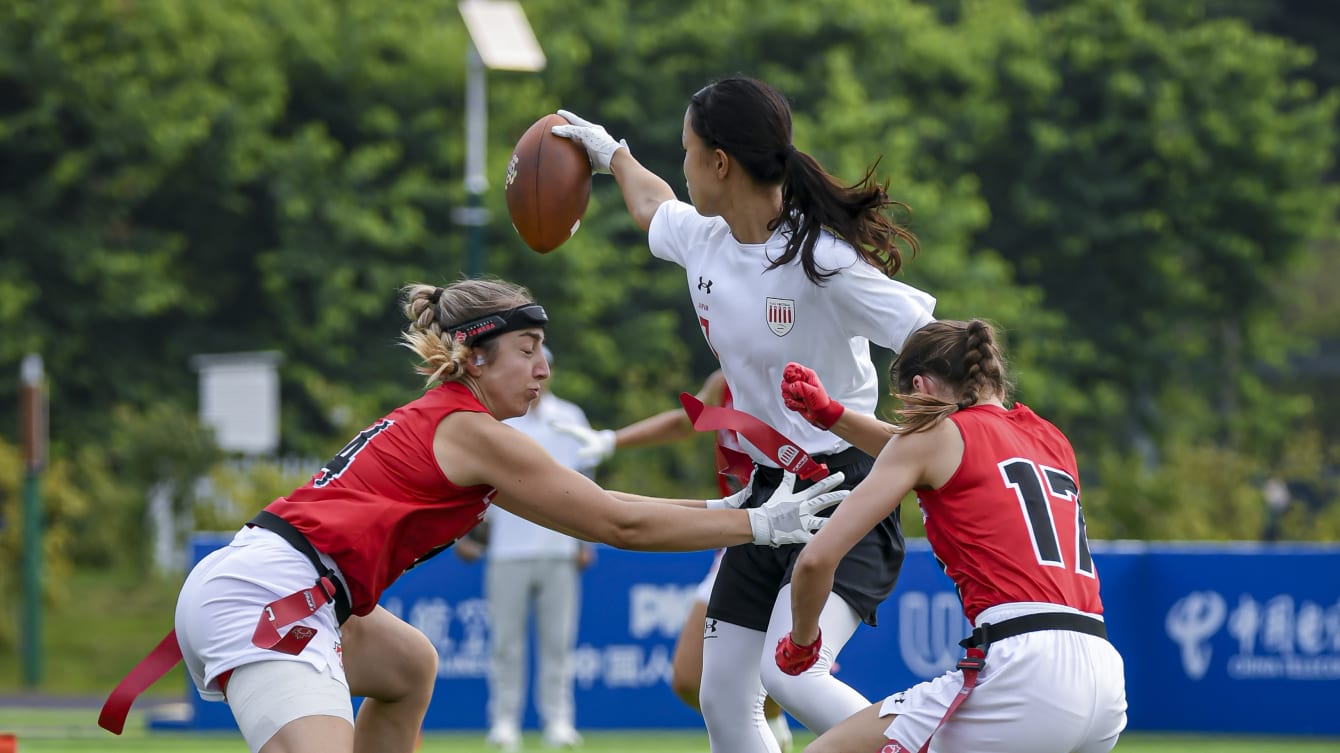 フラッグフットボール女子 日本代表は7位 優勝は2連覇メキシコ