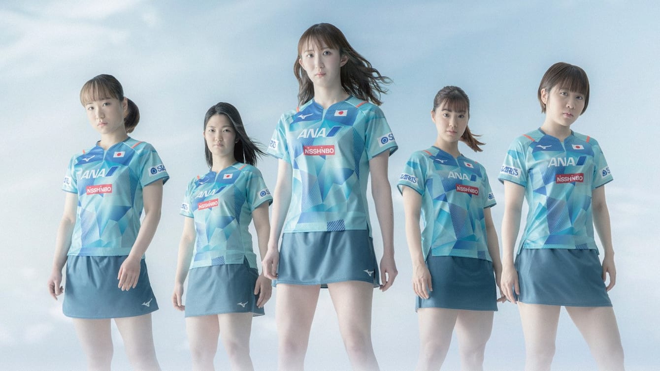 卓球男女日本代表2023年度オフィシャルユニフォーム発表