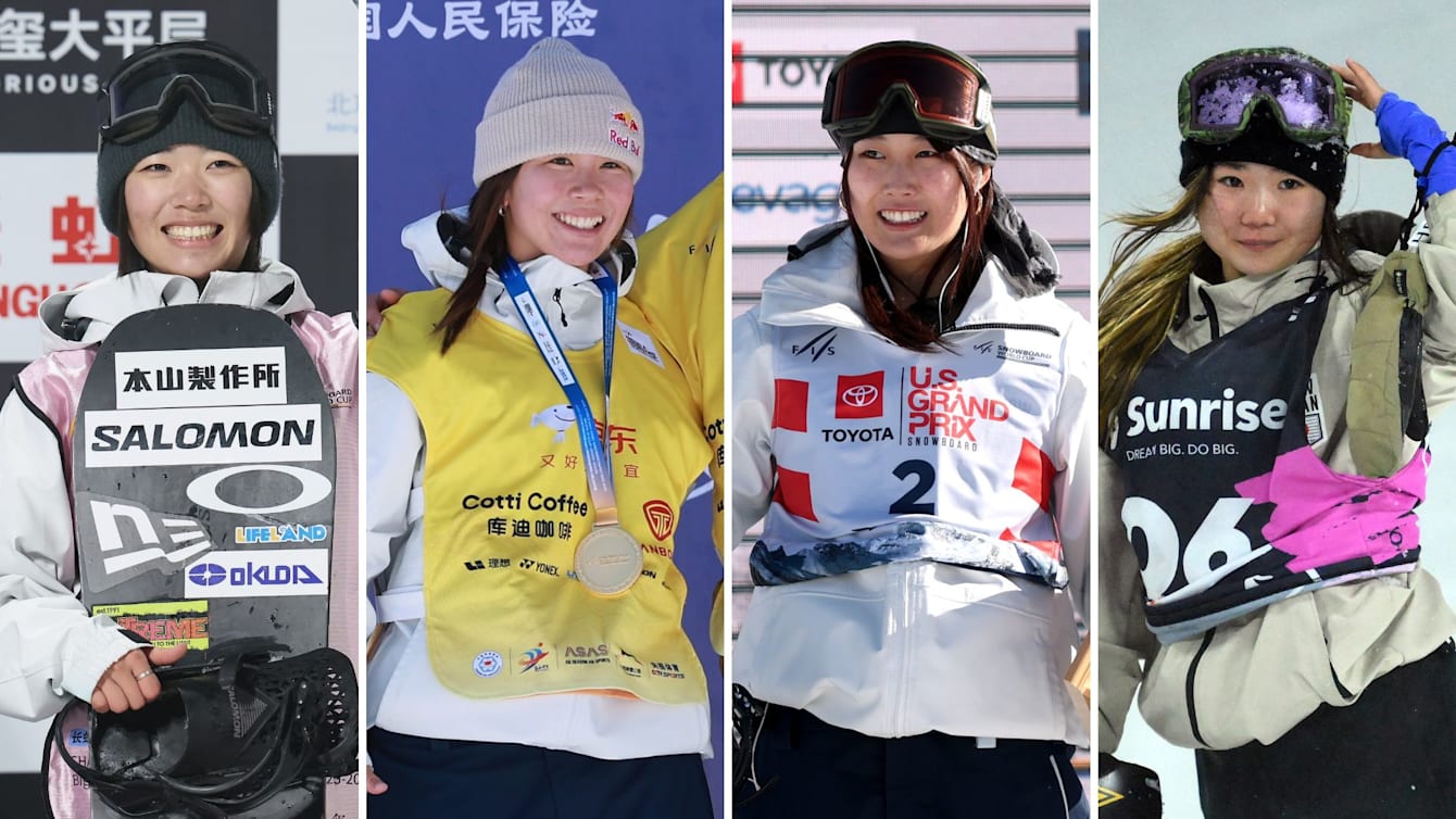 オリンピック・スノーボード女子ビッグエア スロープスタイル 日本代表選手を一挙紹介 村瀬心椛 岩渕麗楽 深田茉莉 鈴木萌 ミラノ・コルティナ2026