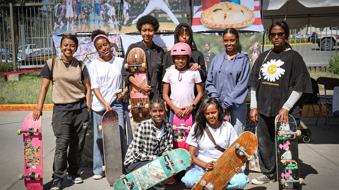 Meet the brave girls changing the face of skateboarding in Ethiopia