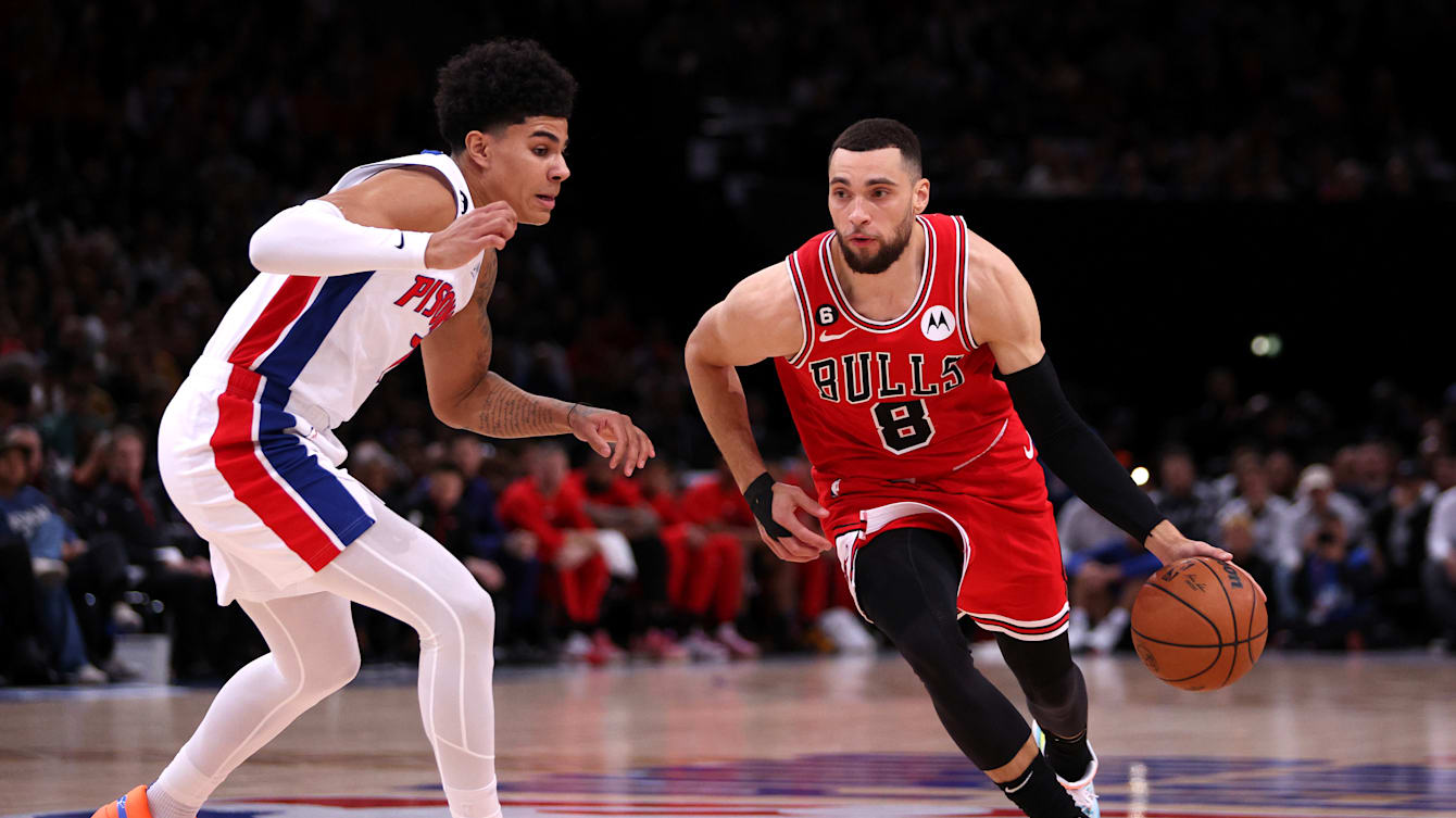 NBA Paris Game 2023: Zach LaVine leads Chicago Bulls to 108-126