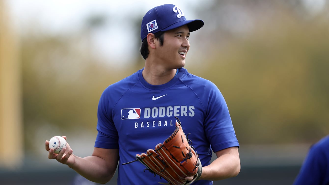大谷翔平 Dodgers2025スプリングトレーニングNEWCAP/7-1/2