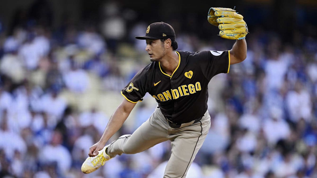 実投球　ダルビッシュ有　LAドジャースvsパドレス　大谷翔平　MLB topps ympsxvktqekukmworo3v